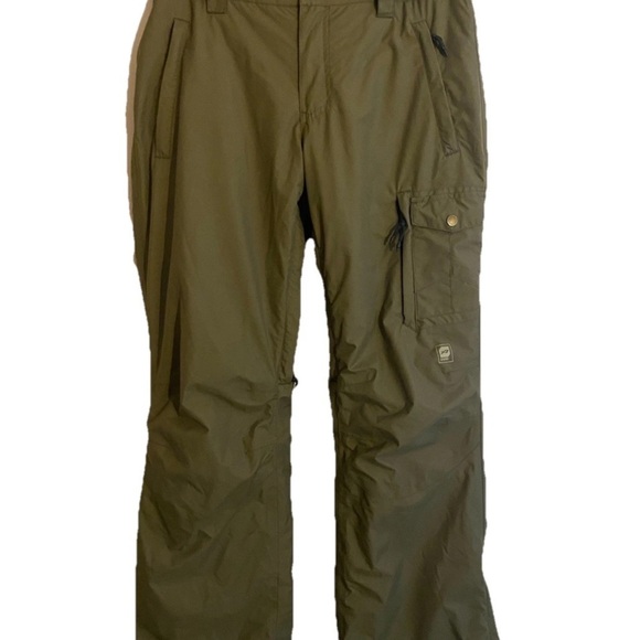 Orage Snowpants Men’s Large Khaki Winter Ski Pants Prime 10 Fabric Technology - Picture 1 of 12